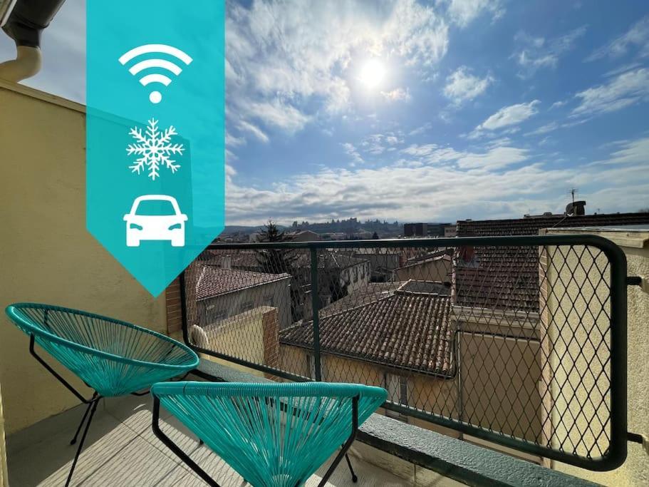 Duplex 70M2 - Vue Cite Medievale - Parking Gratuit Каркассон Экстерьер фото