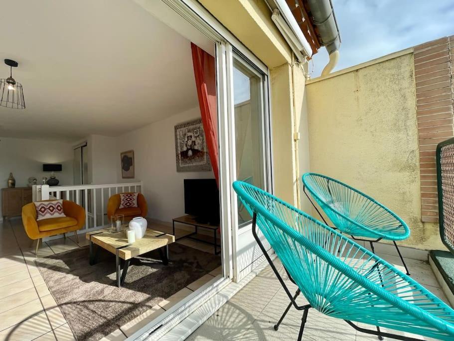 Duplex 70M2 - Vue Cite Medievale - Parking Gratuit Каркассон Экстерьер фото