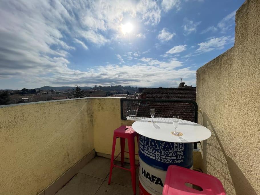 Duplex 70M2 - Vue Cite Medievale - Parking Gratuit Каркассон Экстерьер фото